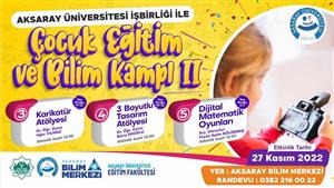 Çocuk Eğitim ve Bilim Kampı -II