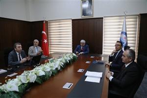 ASÜ Üst Yönetimi Şehrin Afet Risklerini Değerlendirdi